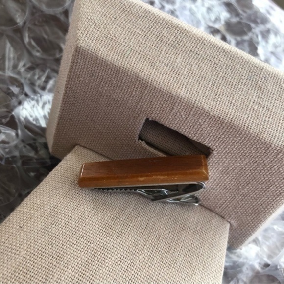 Vintage Signed Pat. Tie Clip - Picture 1 of 3